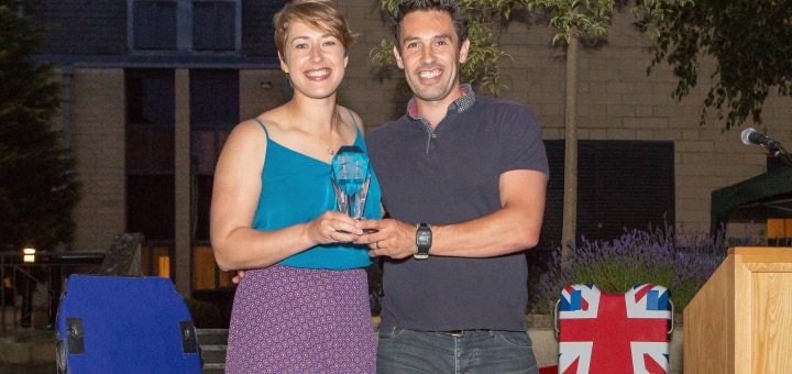 Olympic champ among awards winners