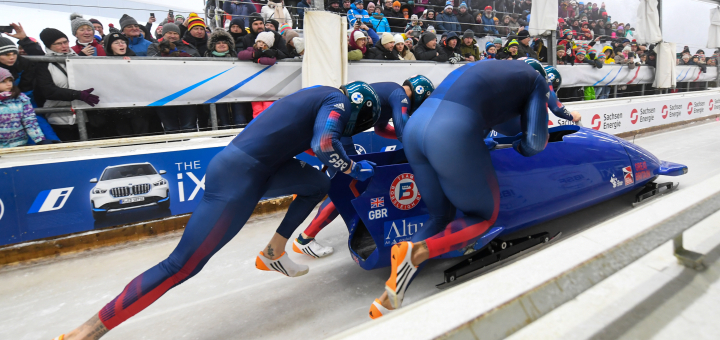 GB1 return to bobsleigh action