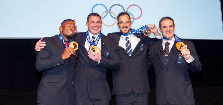 Sochi crew receive medals