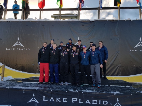 2man podium Lake Placid