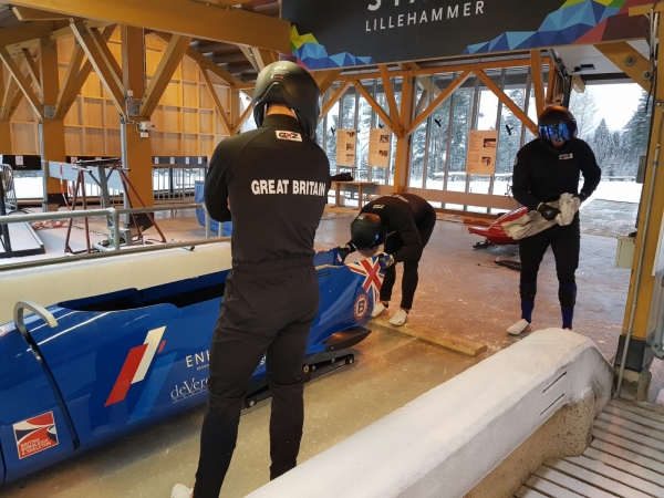 Brad cew Lillehammer training start 