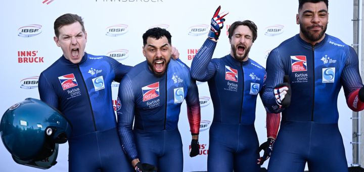 Super silver for 4-man team in Igls