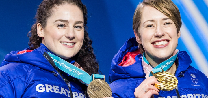 Gold for Yarnold, bronze for Deas