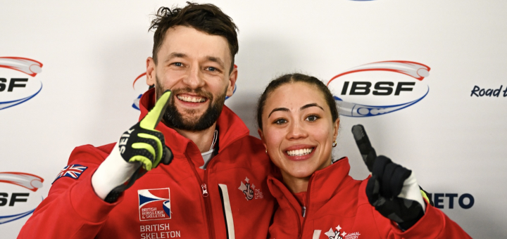 Team gold seals super skeleton start