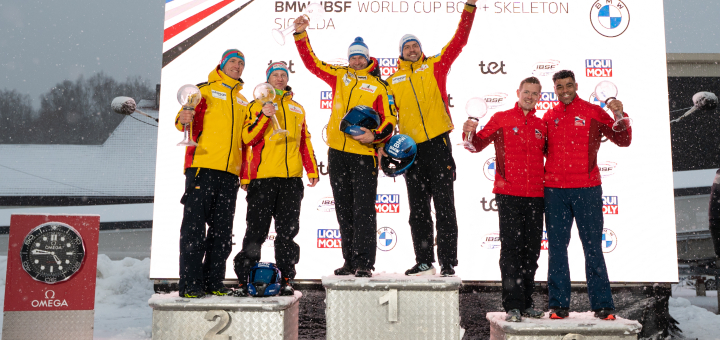 History made with 2-man & combined medals