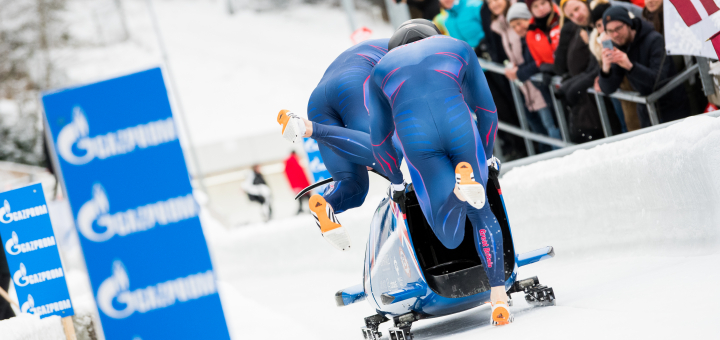 Bobsleigh star launches new site