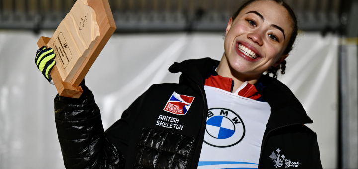 Bronze follows gold for Stoecker