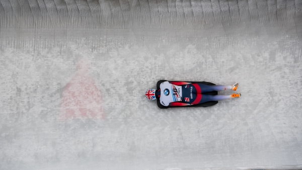 Laura Deas La Plagne training race Jan 2020