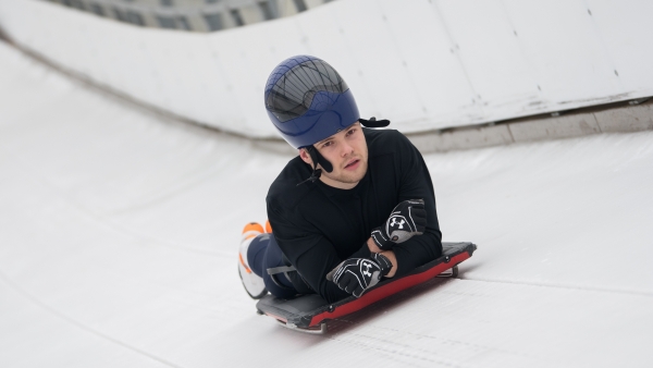 Laurence Bostock training Sigulda Oct 2019